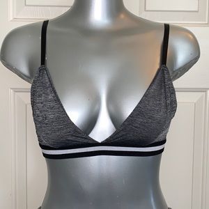 Varsity elastic bra comfy